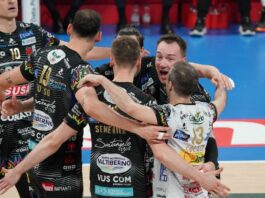 Volley, Perugia campione d’Italia Lube battuta 3-0 in finale