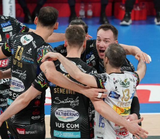 Volley, Perugia campione d’Italia Lube battuta 3-0 in finale