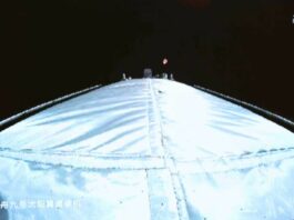 Cina, la navetta di rifornimento Tianzhou-9 rientra nell’atmosfera