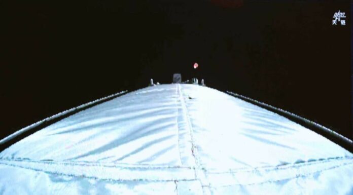 Cina, la navetta di rifornimento Tianzhou-9 rientra nell’atmosfera