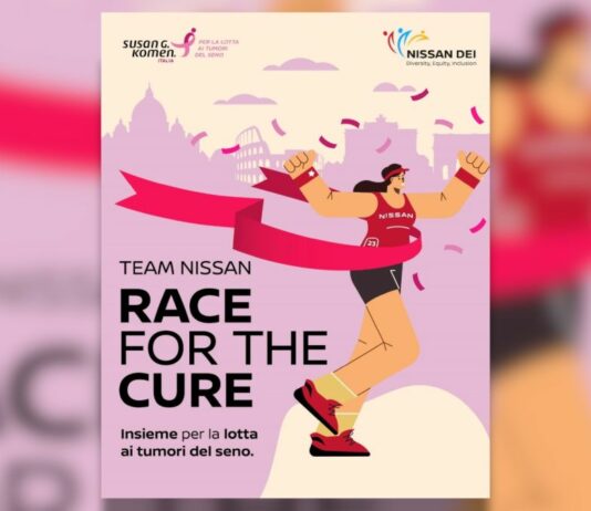 Nissan Italia al fianco di Komen per la Race for the Cure 2026