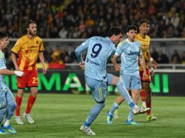La Juve torna a vincere, a Lecce la decide Vlahovic