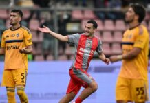 Cremonese-Pisa 3-0, i grigiorossi accorciano sul Lecce