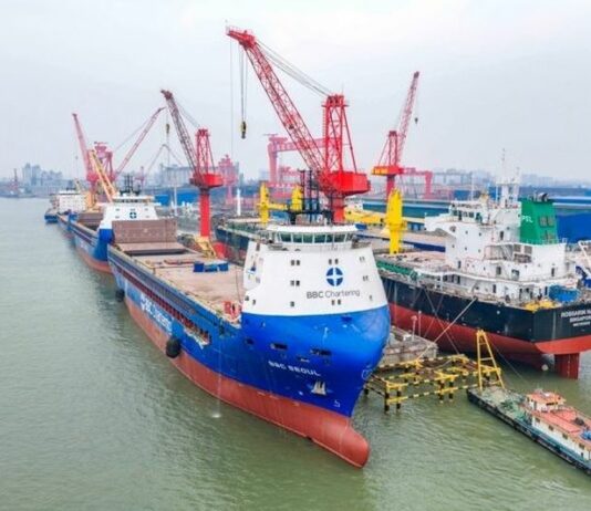 Cina, la cantieristica navale registra una solida crescita nel primo trimestre