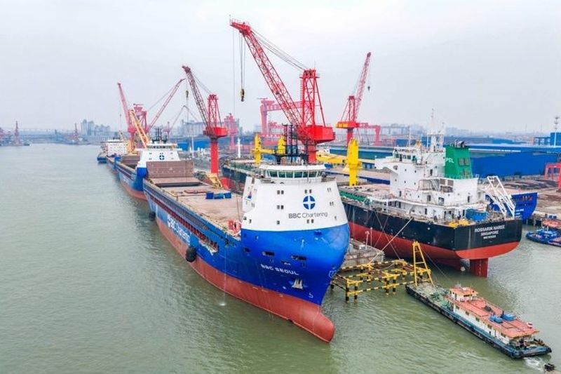 Cina, la cantieristica navale registra una solida crescita nel primo trimestre