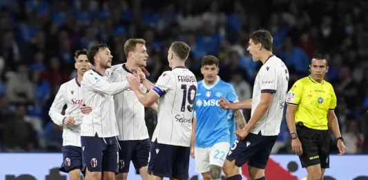 Napoli ko contro il Bologna, rinviata la qualificazione Champions