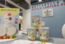 Mozzarella di Bufala Campana Dop, nel 2025 57mln di chili prodotti e 38% esportato