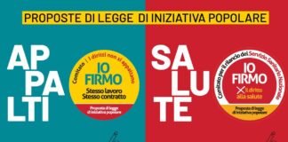 Sanità e appalti, la Cgil chiede una firma per il cambiamento