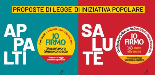 Sanità e appalti, la Cgil chiede una firma per il cambiamento