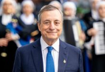 Draghi “L’Europa agisca, serve coraggio per trasformare la crisi in unione”