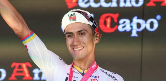 Narvaez vince per distacco a Fermo, Eulalio resta in maglia rosa