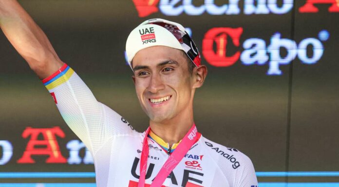 Narvaez vince per distacco a Fermo, Eulalio resta in maglia rosa