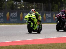 Tra incidenti e bandiere rosse, Di Giannantonio vince il Gp di Catalogna