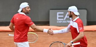 Bolelli e Vavassori vincono il doppio agli Internazionali di Roma