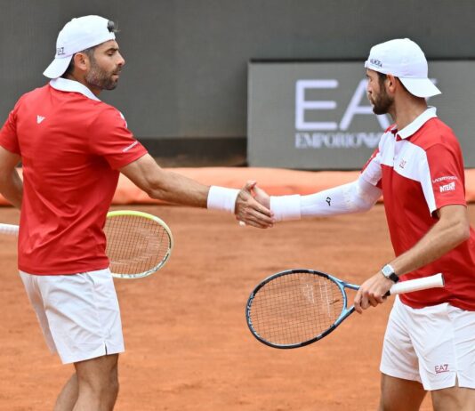 Bolelli e Vavassori vincono il doppio agli Internazionali di Roma