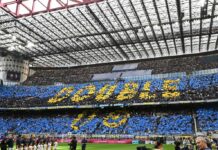 L’Inter festeggia il double, a San Siro 1-1 col Verona