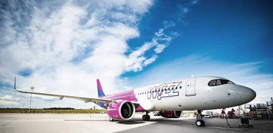 Wizz Air cresce a Catania, in arrivo 4 nuove rotte