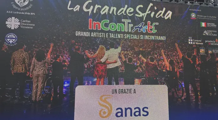 Anas premiata all’Arena di Verona per un Giubileo senza barriere