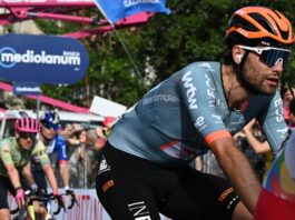Ganna domina la crono di Massa, Eulalio resta in maglia rosa