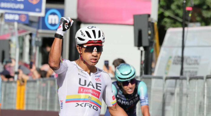 Narvaez cala il tris al Giro, Eulalio in maglia rosa anche dopo 11^ tappa