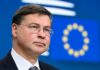 Dombrovskis “Le sfide per l’economia europea rimangono invariate”