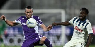 Fiorentina e Atalanta si dividono la posta nell’ultima di campionato