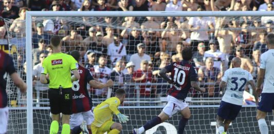 Emozioni e gol al Dall’Ara, finisce 3-3 fra Bologna e Inter