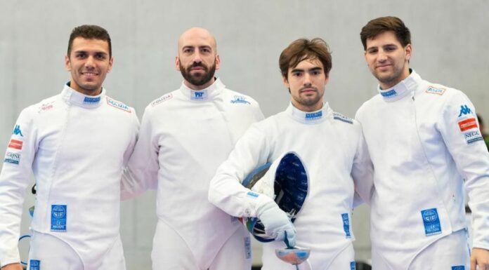 A Berna Italia d’argento nella gara a squadre di spada