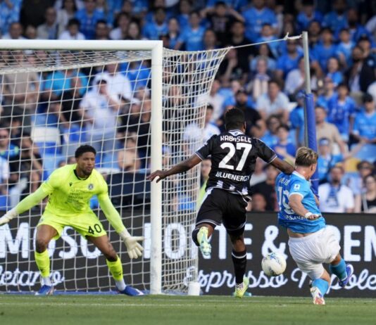 Hojlund decide la gara con l’Udinese, il Napoli chiude secondo