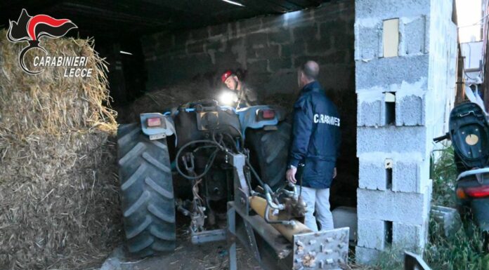Mafia nel Nord Salento, blitz dei Carabinieri con 30 arresti