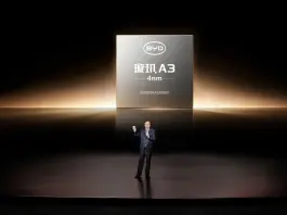 BYD presenta il chip XUANJI A3 per la guida intelligente avanzata
