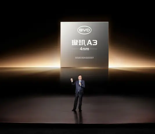 BYD presenta il chip XUANJI A3 per la guida intelligente avanzata