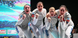 Le ragazze dei Carabinieri e i ragazzi Fiamme Oro vincono nel fioretto a squadre
