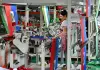 Cina: Qingdao, imprese fabbricano bandiere in vista dei Mondiali di calcio (2)