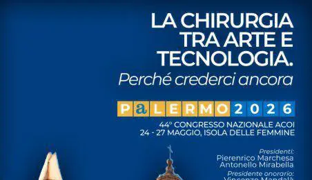 Da domenica 24 maggio a Palermo il 44° Congresso Nazionale ACOI