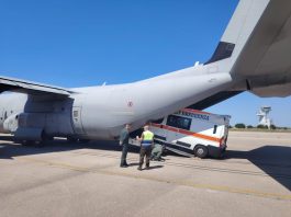 Bimba di due anni trasportata d’urgenza da Alghero a Roma su un velivolo C-130J dell’Aeronautica Militare