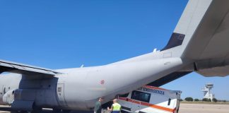 Bimba di due anni trasportata d’urgenza da Alghero a Roma su un velivolo C-130J dell’Aeronautica Militare