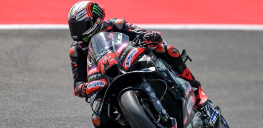 MotoGp, Bezzecchi in pole al Gp d’Italia. Prima fila tutta Aprilia al Mugello