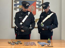 Ladispoli, blitz antidroga nella notte: due arresti e 1,5 chili di hashish sequestrati