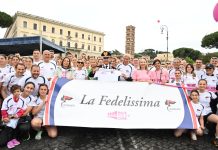 La Squadra “Fedelissima” dei Carabinieri alla Race for the Cure a Roma con 1000 iscritti