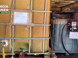 Scoperto nel Vittoriese un deposito abusivo di carburante: sequestrati circa 2.500 litri di gasolio agricolo