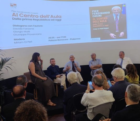 Casini presenta a Palermo il suo ultimo libro ‘Al centro dell’aula. Dalla prima Repubblica a oggi’