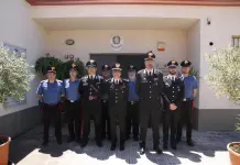 Legione Carabinieri Sicilia, il generale Del Monaco visita la compagnia di Barcellona Pozzo di Gotto e la stazione di Terme Vigliatore