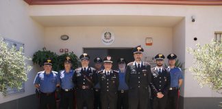 Legione Carabinieri Sicilia, il generale Del Monaco visita la compagnia di Barcellona Pozzo di Gotto e la stazione di Terme Vigliatore