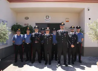 Legione Carabinieri Sicilia, il generale Del Monaco visita la compagnia di Barcellona Pozzo di Gotto e la stazione di Terme Vigliatore
