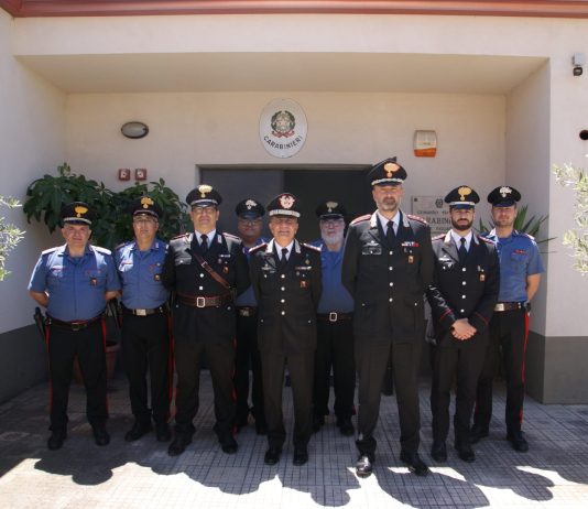 Legione Carabinieri Sicilia, il generale Del Monaco visita la compagnia di Barcellona Pozzo di Gotto e la stazione di Terme Vigliatore