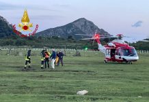 Turisti dispersi nel Supramonte di Urzulei, salvati in elicottero
