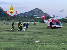 Turisti dispersi nel Supramonte di Urzulei, salvati in elicottero