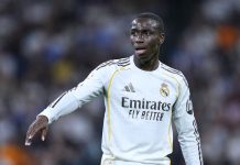 Real Madrid, Mendy out for season with injured tendon