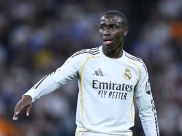 Real Madrid, Mendy out for season with injured tendon